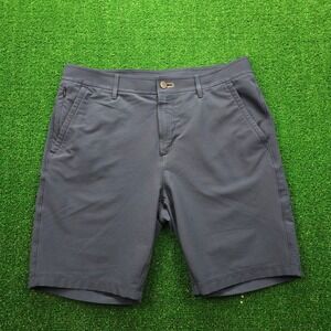 Public Rec Shorts Mens 32 Navy Blue All Day Everyday Golf Performance Casual